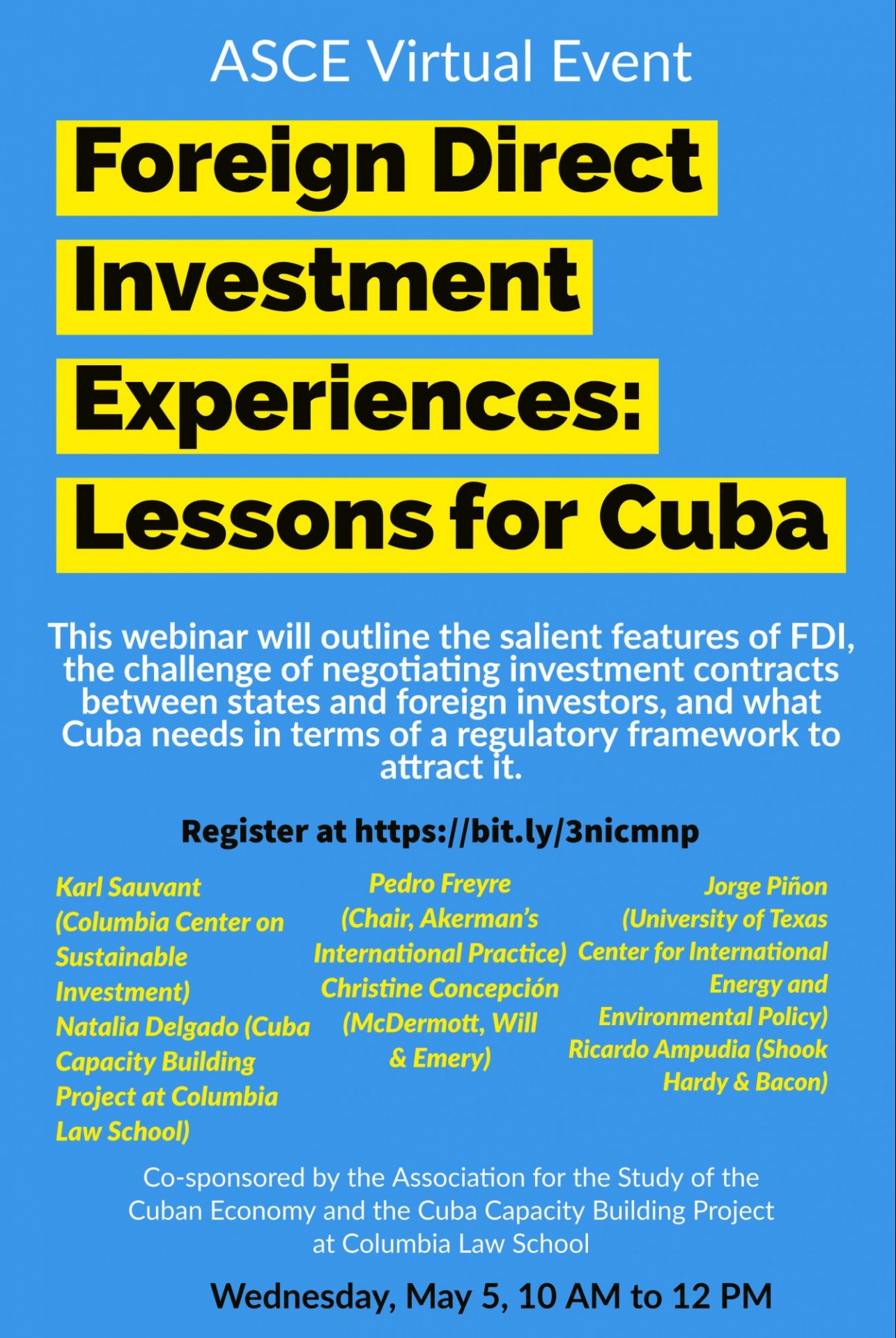 Foreign Direct Investment Experiences: Lessons for Cuba