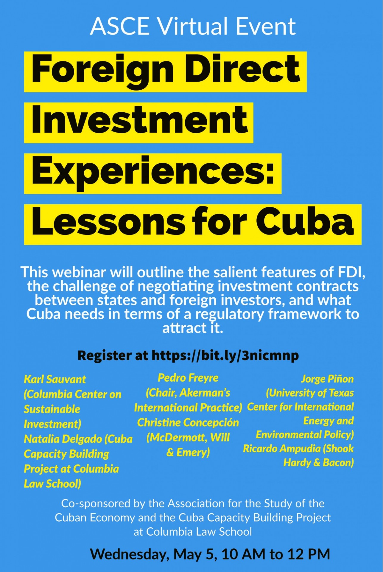 Foreign Direct Investment Experiences: Lessons for Cuba